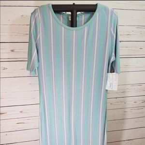 NWT! LuLaRoe Julia Dress ~  Size XL ~ Mint Green